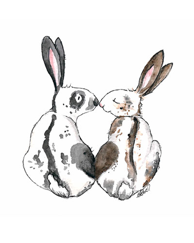DRC Illustrations Commissions - Some Bunny To Love