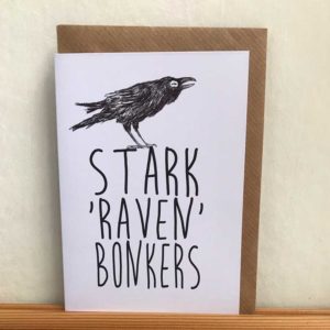 DRC Illustrations Card - Stark Raven Bonkers