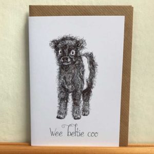 DRC Illustrations Card - Wee Beltie Coo